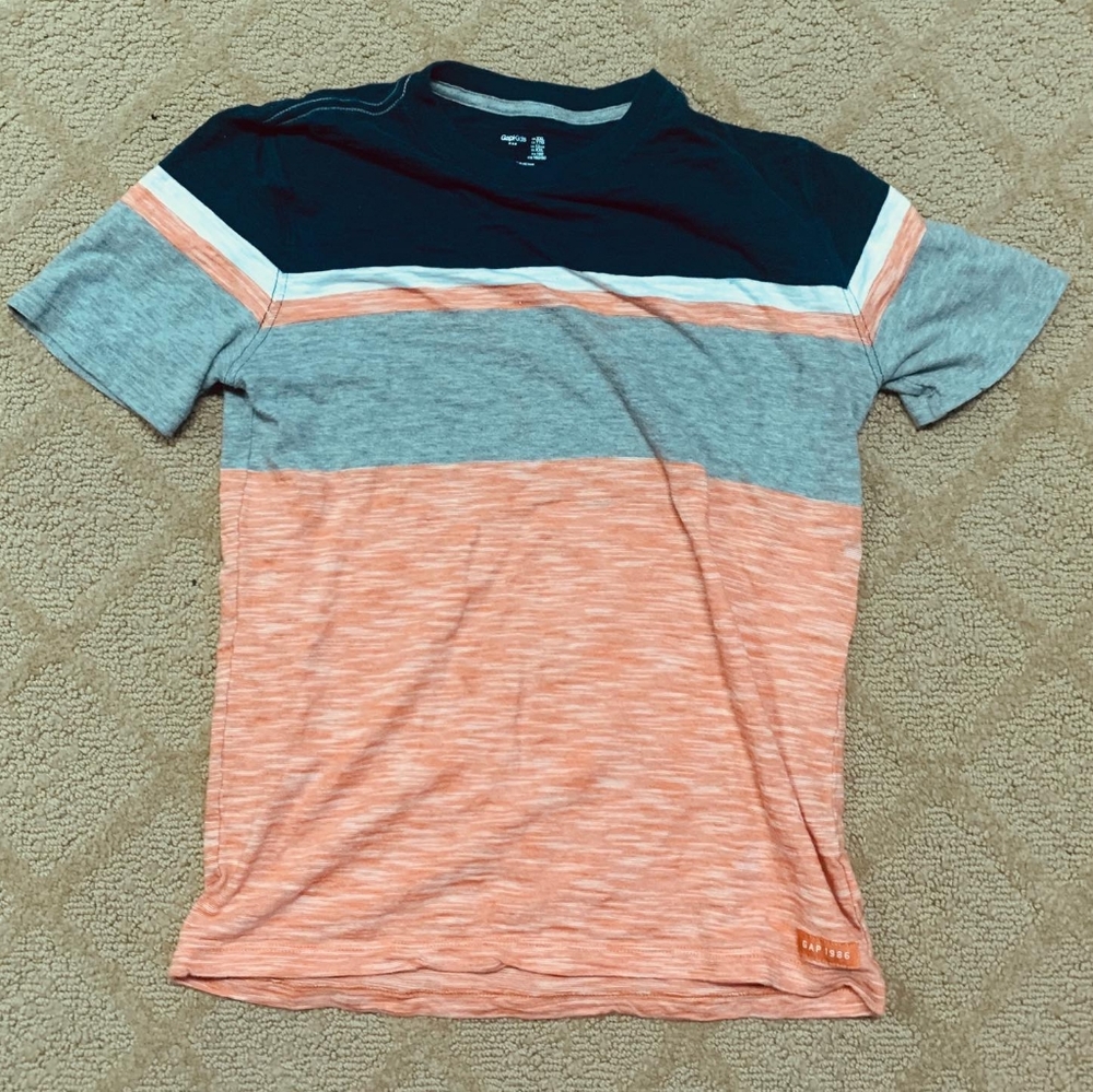 3/$30 Gap Kids Crew Neck Stripe Tee